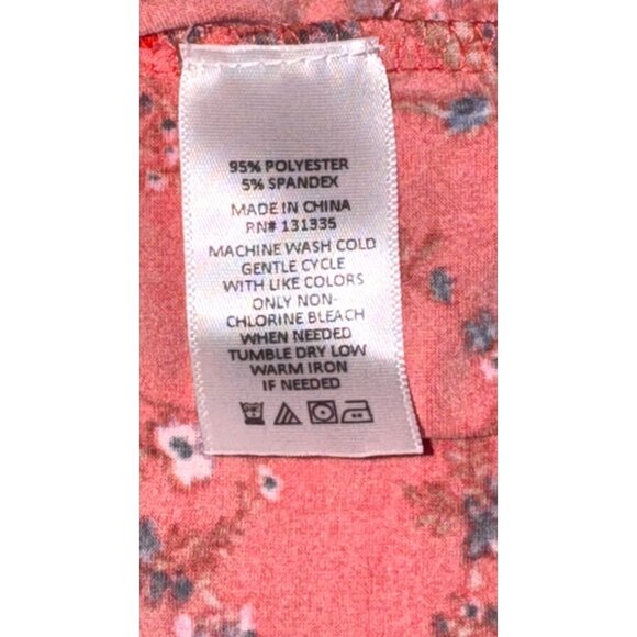 Lola Grace Red Floral Maxi Dress Sleeveless Small - Picture 3 of 11